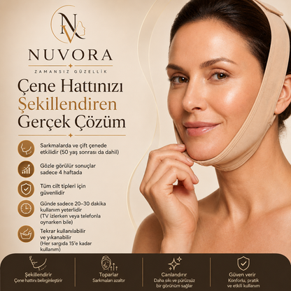 Kolajen Yüz Şekillendirici Maske