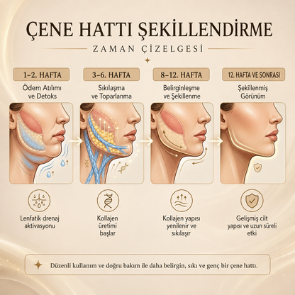 Kolajen Yüz Şekillendirici Maske