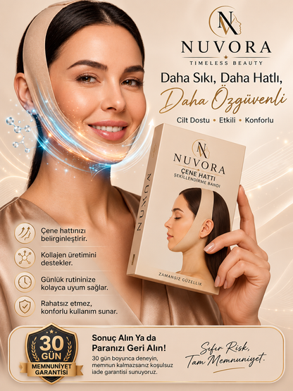 Kolajen Yüz Şekillendirici Maske